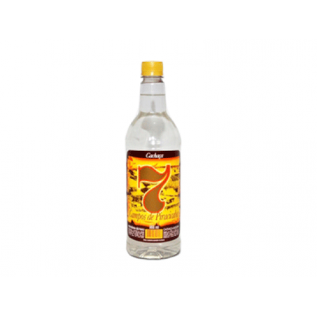 Aguardente 7 campos piracicaba gol 970ml