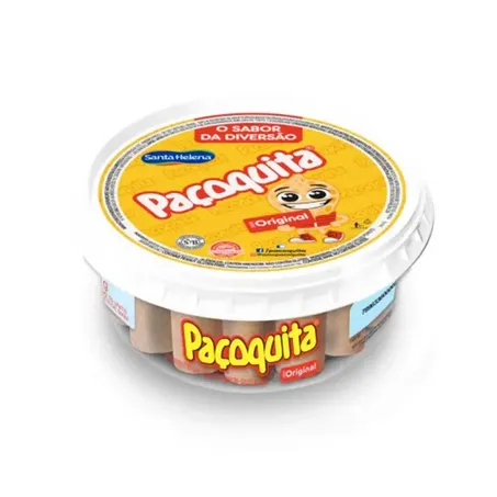 Doce Paçoca Santa Helena Pacoquita Pote 220g 
 