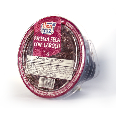 Ameixa Seca Koch Com Caroço Pote 150G