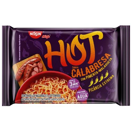 Mac inst nissin 85g hot calabresa