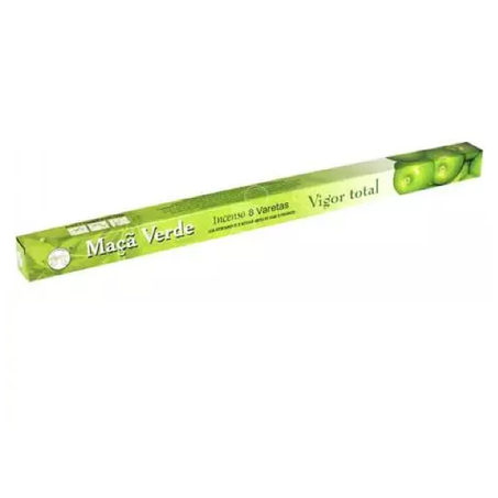 INCENSO FLUTE MAÇÃ VERDE C/8