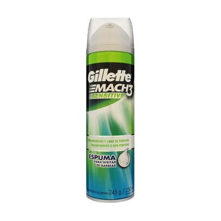 ESP. BARBA GILLETTE 245G MACH3 SENSITIVE