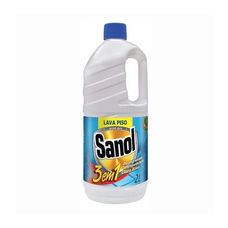 Lava Piso Sanol 3 em 1itros 2LT
