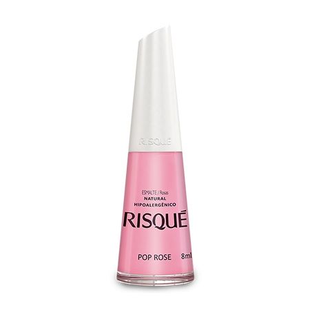 Esmalte risque natural pop rose 8ml