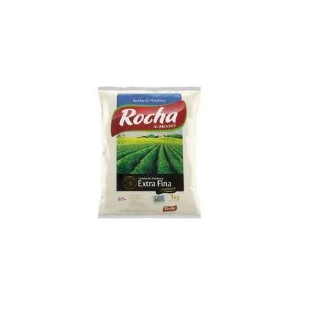 Farinha Mandioca Rocha Branca Extra Fina 1kg
