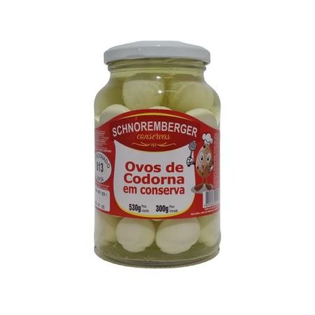 OVO CODORNA SCHNOREMBERGER VIDRO 300G