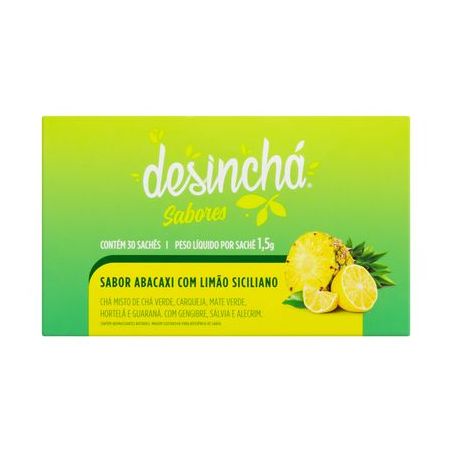 DESINCHÁ ABACAXI COM LIMÃO SICILIANO 30 SACHÊS