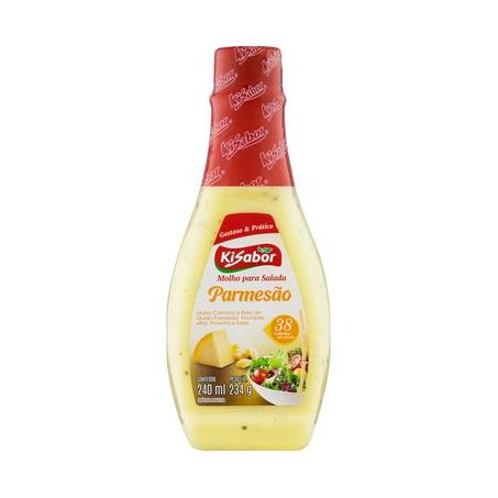 MOLHO P/ SALADA KISABOR PARMESÃO 240ML