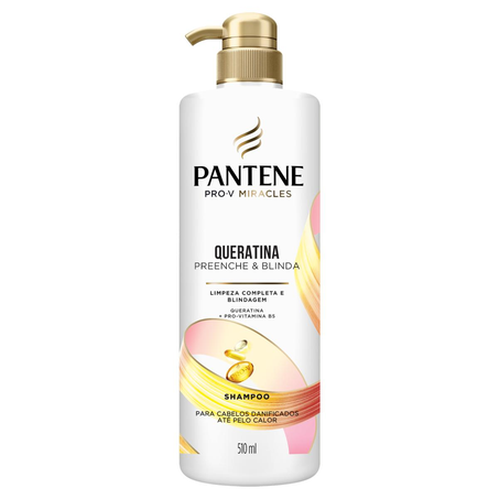 Shampoo Pantene 510ml - Queratina