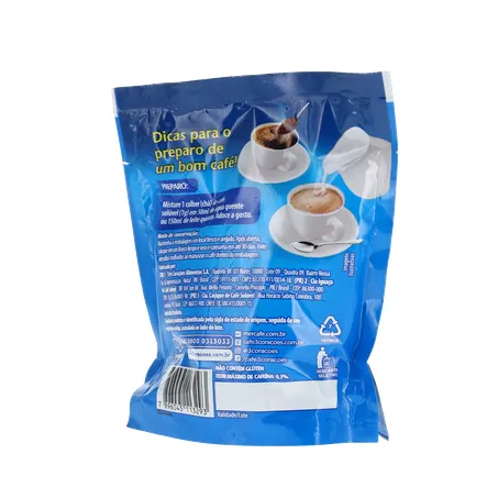 Café Solúvel 3 Corações Descafeinado Rf 40g 360-20