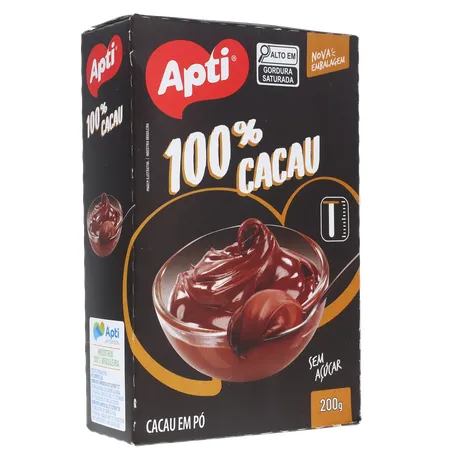 Cacau po apti s/acucar 200g 360-33
