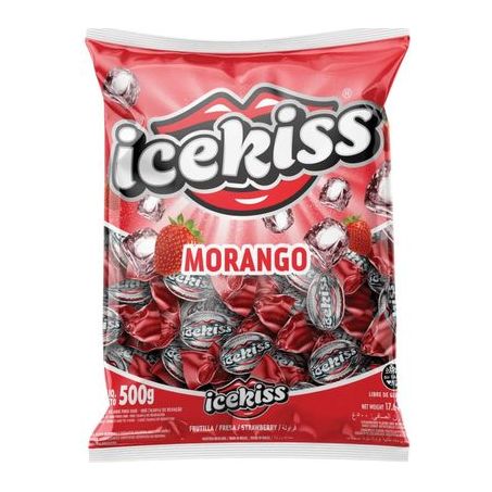 BALA CORY ICEKISS MORANGO 500G