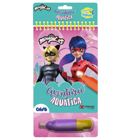 LIVRO VITROLA AQUABOOK LADYBUG AQUÁTICA