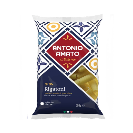 Massa Antônio Amato Gran Duro Rigatoni Pacote com 500G