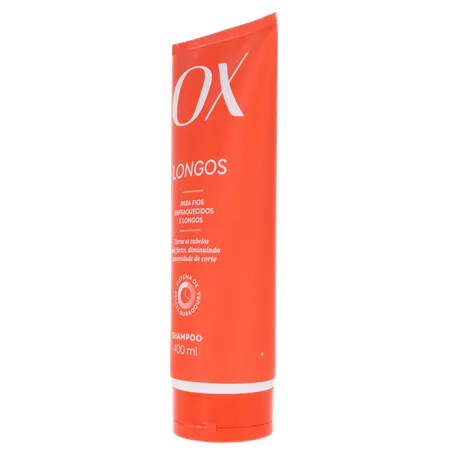 Shampoo Ox Longos Bisnaga com 400Ml 360-5