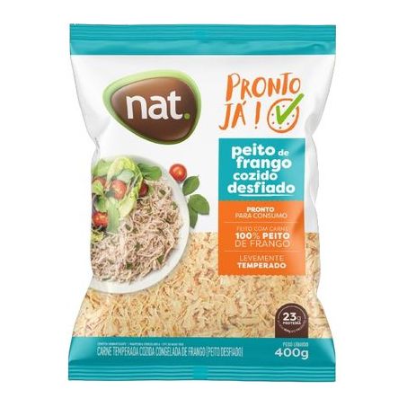 Peito frango desfiado nat 400g