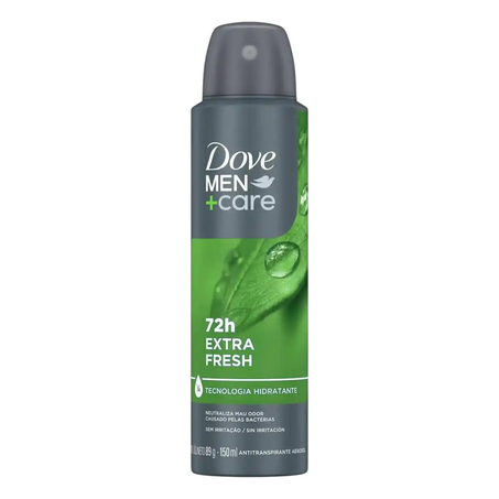 Desodorante Aerossol Dove 150ml - Men - Extra Flesh