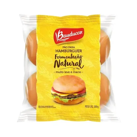 PAO HAMBURGUER BAUDUCCO 200G