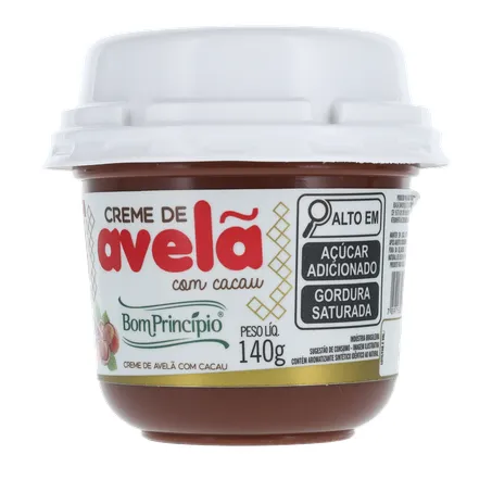 CREME DE AVELÃ COM CACAU 140G - BOM PRINCÍPIO 360-3
