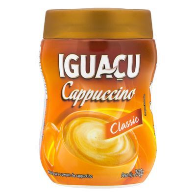 Café cappuccino iguaçú 200g