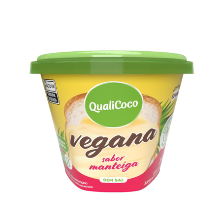 MANTEIGA  DE COCO QUALICOCO SEM SAL 200G