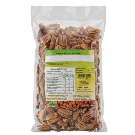 NOZES PECAN INTEIRA 500G