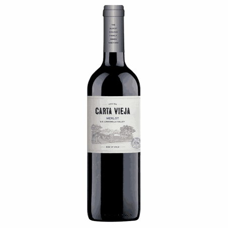 VINHO CARTA VIEJA RES MERLOT 750ML