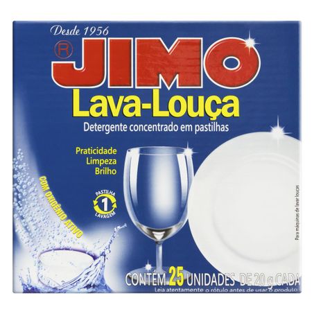 LAVA-LOUÇAS EM PASTILHA CONCENTRADO JIMO