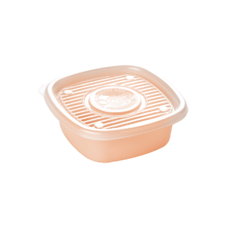 POTE PLASUTIL POP 400ML QUADRADO B2