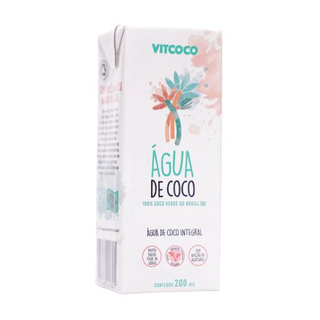 Água de Coco Vitcoco Integral Caixa 200ml 360-57