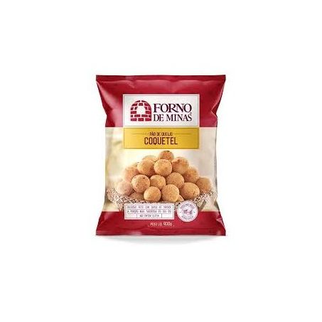 Pão de queijo forno de minas coquetel 400g