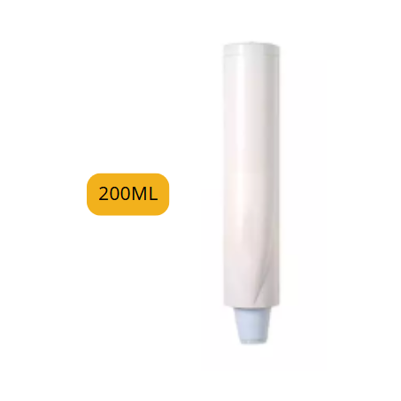 DISPENSER PORTA COPOS ÁGUA BRANCO CLEAN PREMISSE