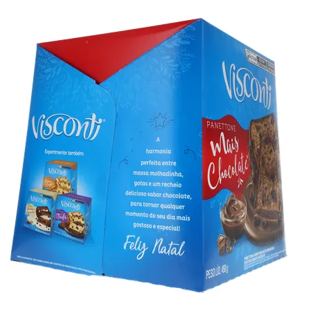 Panettone Visconti Mais 450g 360-12