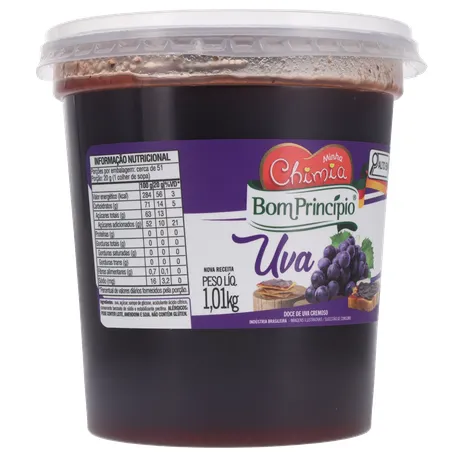 Doce fruta bom principio uva 1,01kg 360-33