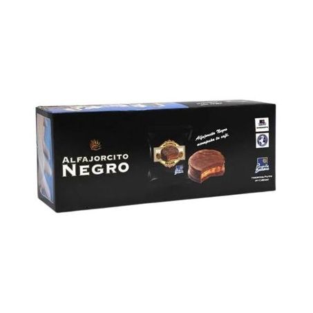 ALFAJOR PUNTA BALLENA NEGRO COM 3 UNIDADE 180G