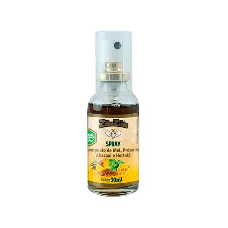 SPRAY DE MEL ABACAXI E PROPOLIS 30ML