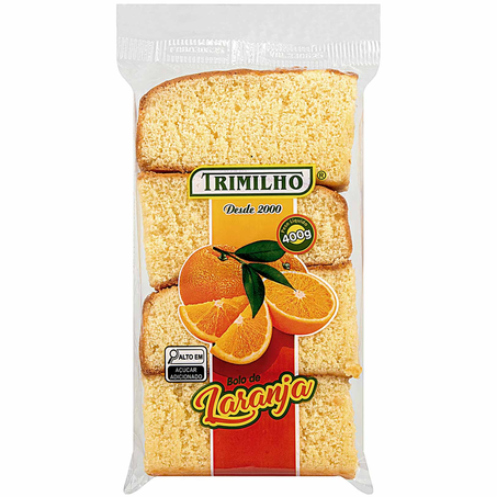 BOLO TRIMILHO LARANJA 400G*