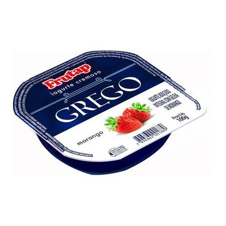 IOGURTE FRUTAP GREGO MORANGO 100G