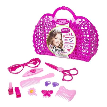 Brinquedo - bolsa lucy fashion com acessórios