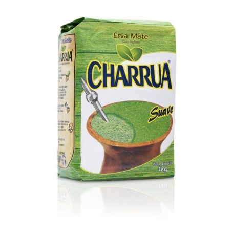 Erva-mate suave charrua 1kg