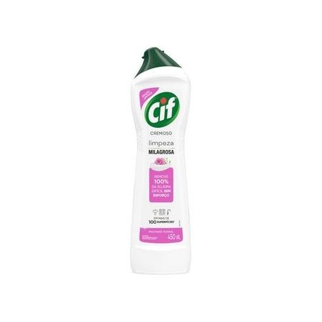 Limp.cif cremoso floral 450ml