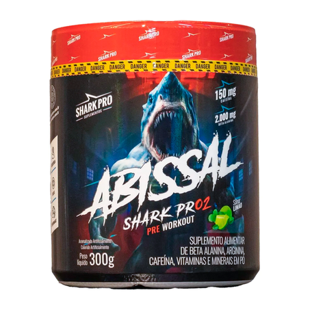 ABISSAL PRE WORKOUT SABOR LIMÃO 300G