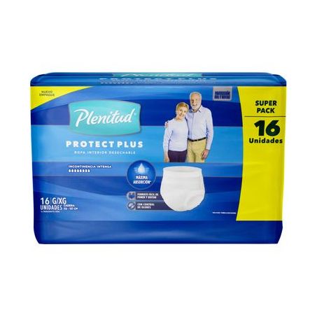 Roupa Íntima Plenitud Protect Plus G/xgidades 16UN