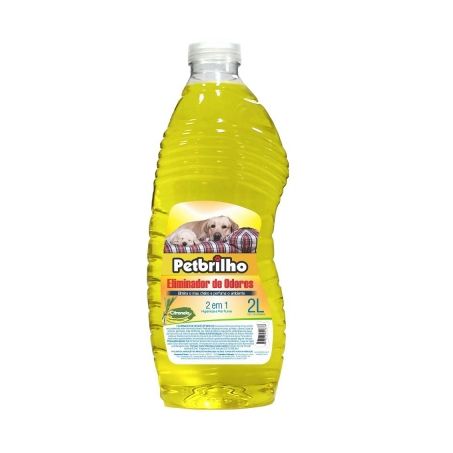 Eliminador de Odores Petbrill Citronela Embalagem 2LT