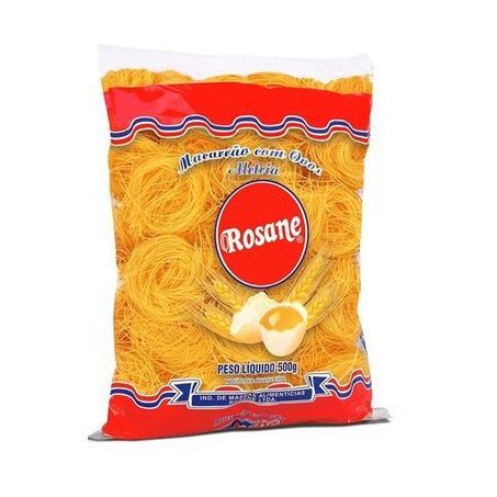 Macarrao Rosane C Ovos Aletria 500g