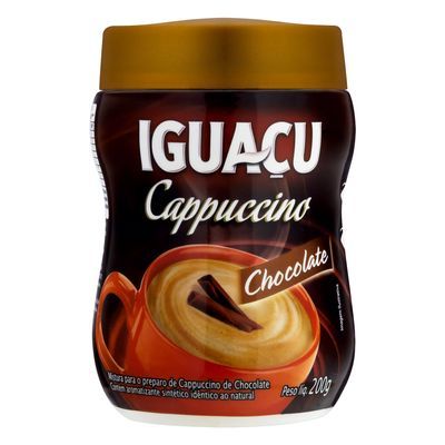 Café cappuccino chocolate iguaçú 200g