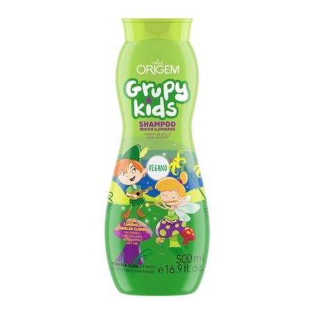 Shampoo Infantil Grupy Kids 500Ml Brilho Ilum.