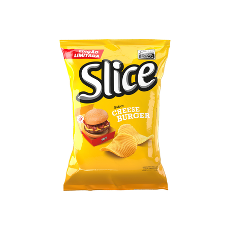 Batata Slice Ondulada Cheeseburger 37g