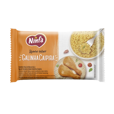 Lámen ninfa galinha caipira 76g