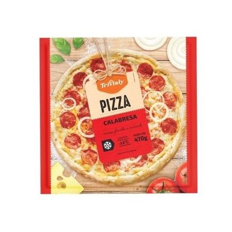 Pizza trivialy 470g calabresa